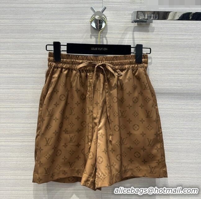 Market Sells Louis Vuitton Shirt and Shorts LV022322 Brown 2024