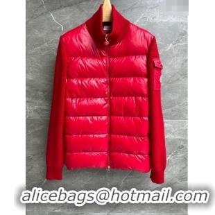 Reasonable Price Moncler Down Jacket M11040 Red 2024