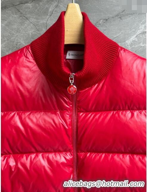 Reasonable Price Moncler Down Jacket M11040 Red 2024