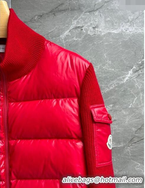 Reasonable Price Moncler Down Jacket M11040 Red 2024