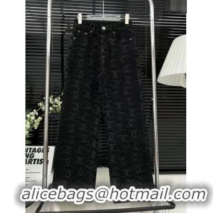 Cheap Price Chanel Denim Jeans CH112147 Black 2023