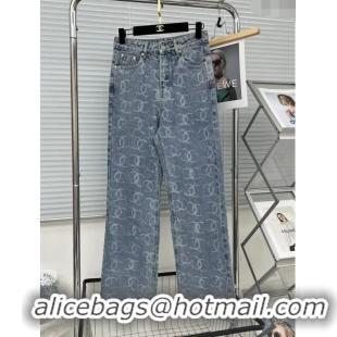 Buy Promotional Chanel Denim Jeans CH112146 Pale Blue 2023