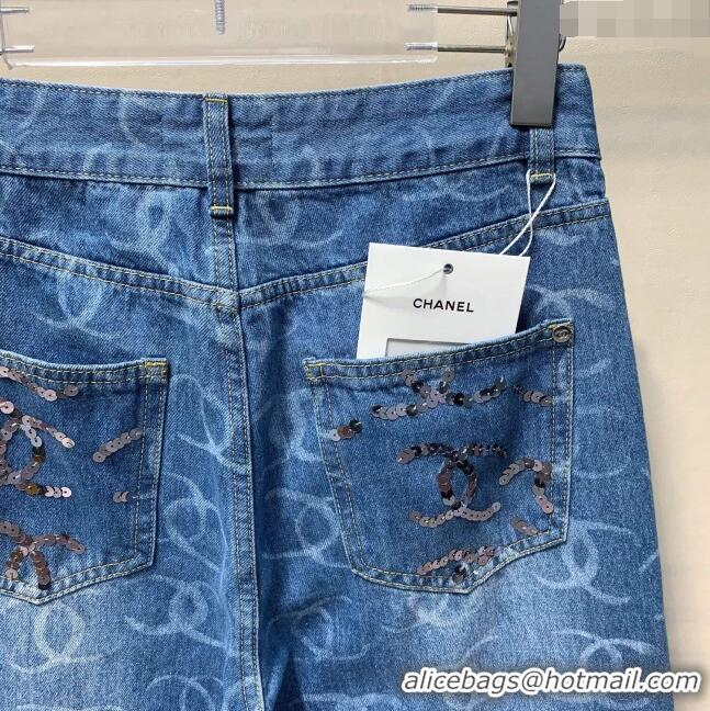 ​Affordable Price Chanel Denim Jeans CH112145 Blue 2023