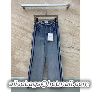 Best Price Discount Chanel Denim Jeans CH113012 Blue 2023