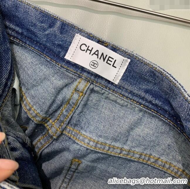 Best Price Discount Chanel Denim Jeans CH113012 Blue 2023