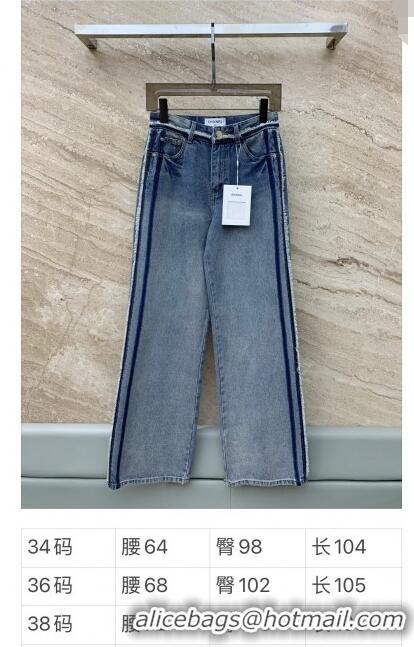 Best Price Discount Chanel Denim Jeans CH113012 Blue 2023