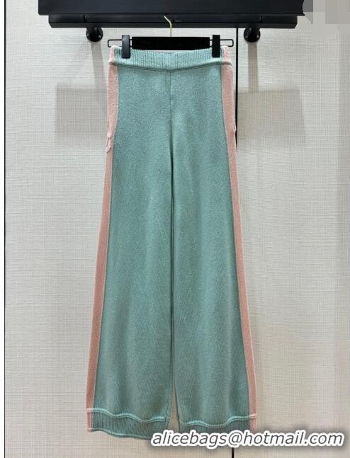 ​Buy Fashionable Chanel Cashmere Pants CH113023 Green 2023