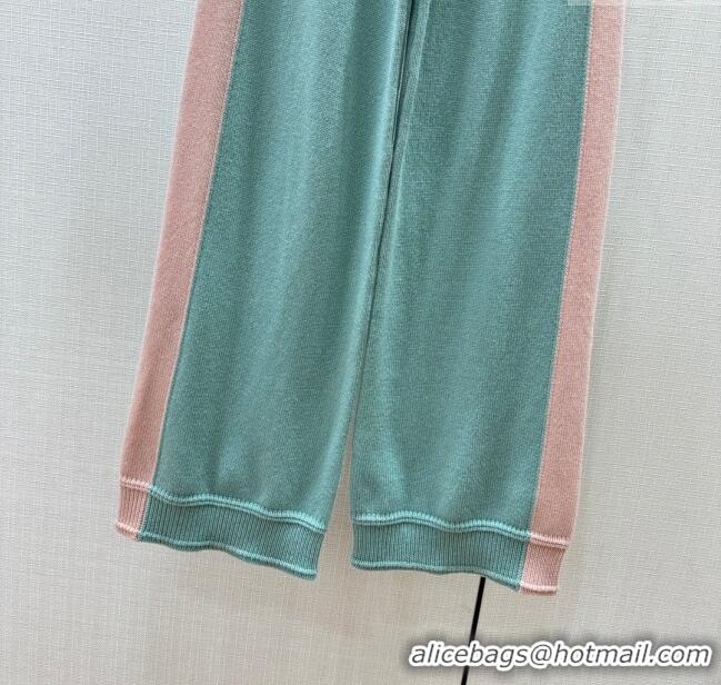 ​Buy Fashionable Chanel Cashmere Pants CH113023 Green 2023