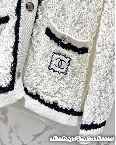 ​Traditional Specials Chanel Knit Cardigan CH113032 White 2023