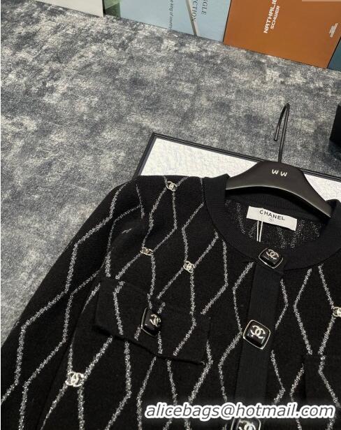 ​Good Taste Chanel Knit Cardigan CH120110 Black 2023