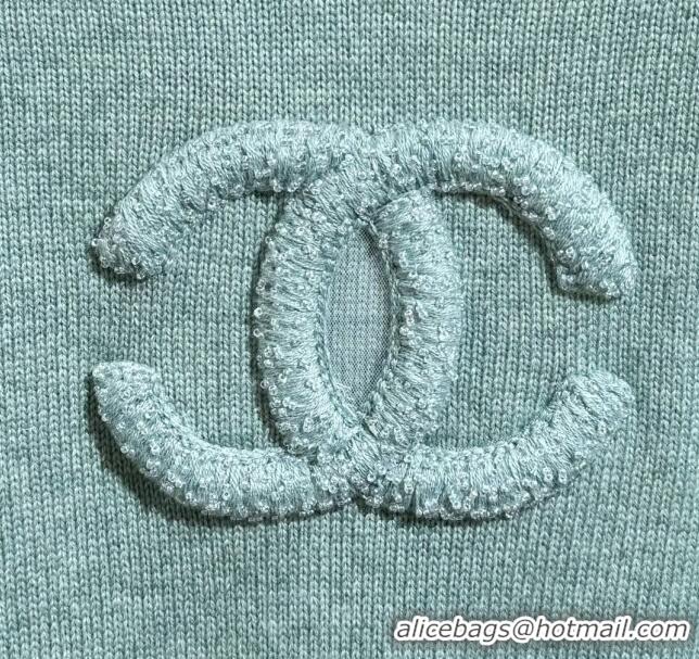 Cheapest Chanel Wool & Cashmere Sweater CH120113 Green 2023