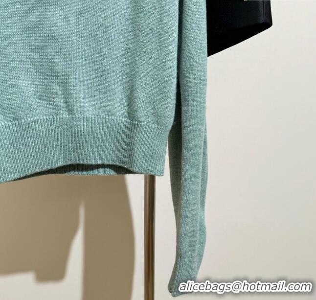 Cheapest Chanel Wool & Cashmere Sweater CH120113 Green 2023