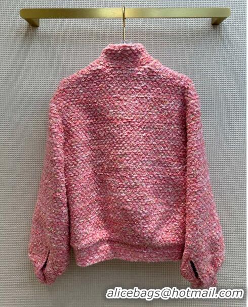 Luxury Cheap Chanel Tweed Jacket CH120116 Pink 2023