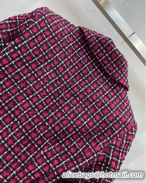 Modern Classic Chanel Tweed Jacket CH120123 Rosy 2023