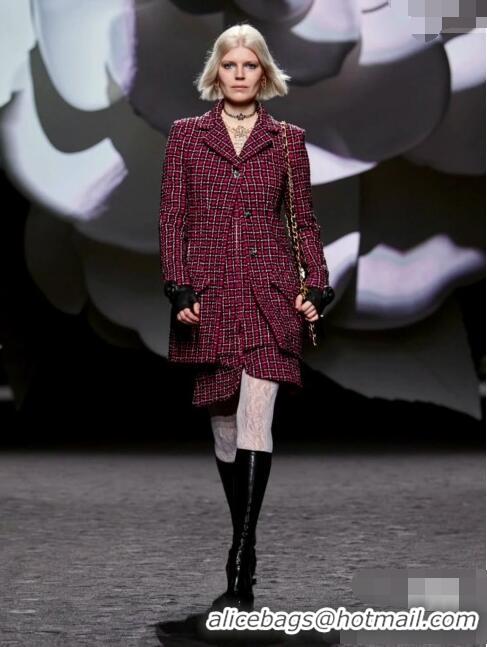 Modern Classic Chanel Tweed Jacket CH120123 Rosy 2023