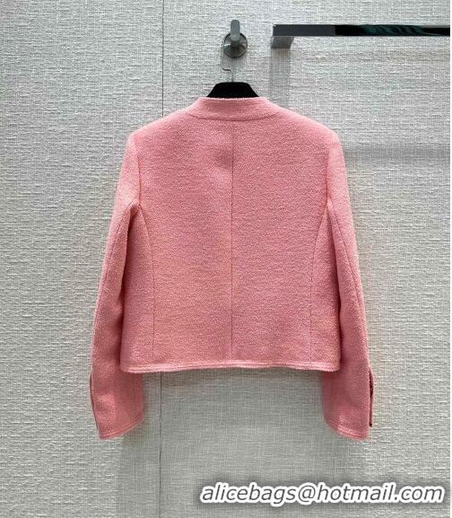 Luxury Classic Chanel Tweed Jacket CH122013 Pink 2023