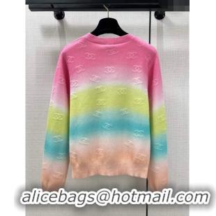 Buy Generous Chanel Cashmere Sweater CH122203 Multicolor 2023