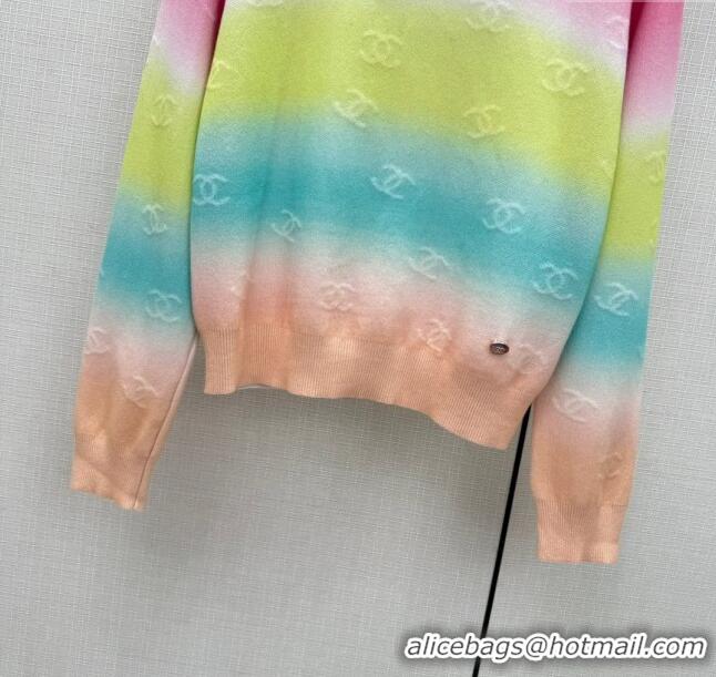 Buy Generous Chanel Cashmere Sweater CH122203 Multicolor 2023