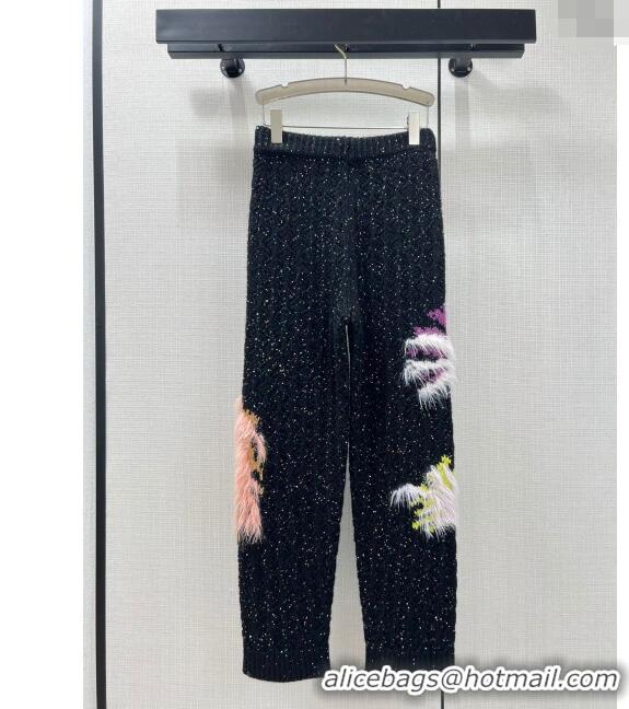 Fashion Discount Chanel Wool Pants CH122222 Black 2023