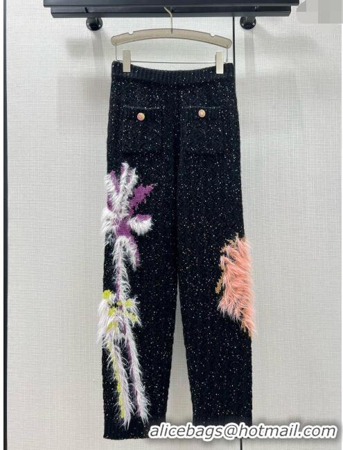 Fashion Discount Chanel Wool Pants CH122222 Black 2023