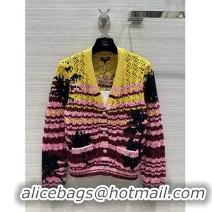 Well Crafted Chanel Wool Cardigan CH122302 Multicolor 2023