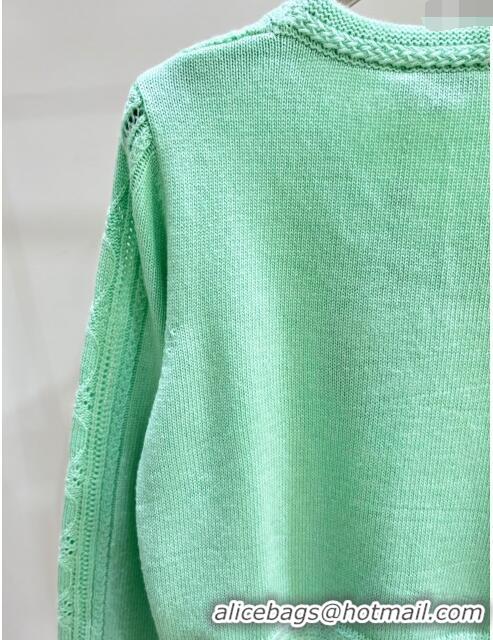 Promotional Chanel Wool Sweater CH122523 Green 2023