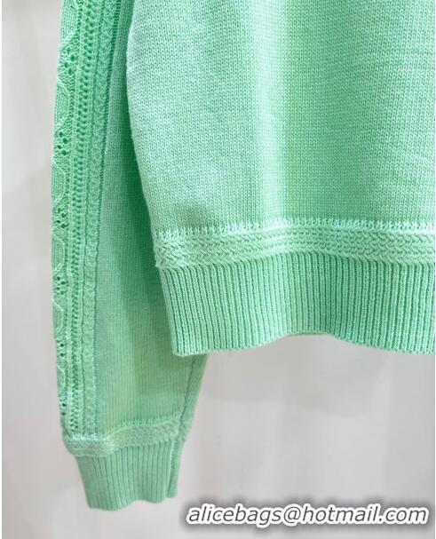 Promotional Chanel Wool Sweater CH122523 Green 2023