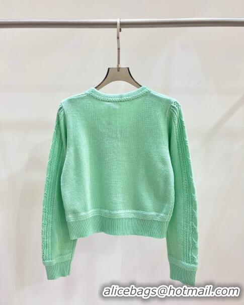 Promotional Chanel Wool Sweater CH122523 Green 2023