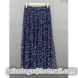 ​New Style Luxurious Chanel Skirt CH122541 Blue 2023