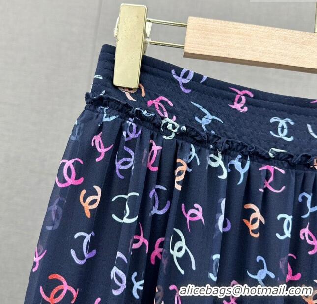 ​New Style Luxurious Chanel Skirt CH122541 Blue 2023