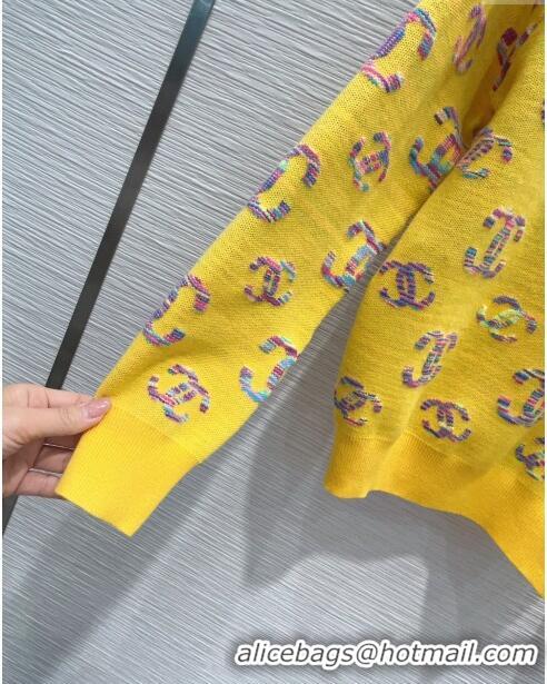 Best Price Chanel Wool Sweater CH11019 Yellow 2024