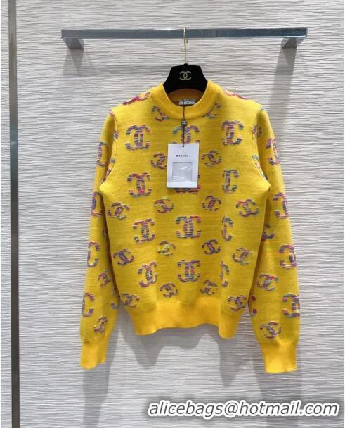 Best Price Chanel Wool Sweater CH11019 Yellow 2024