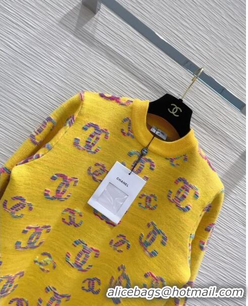 Best Price Chanel Wool Sweater CH11019 Yellow 2024