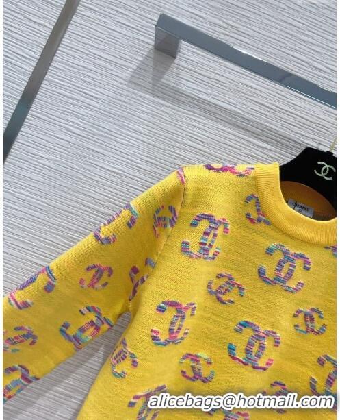 Best Price Chanel Wool Sweater CH11019 Yellow 2024