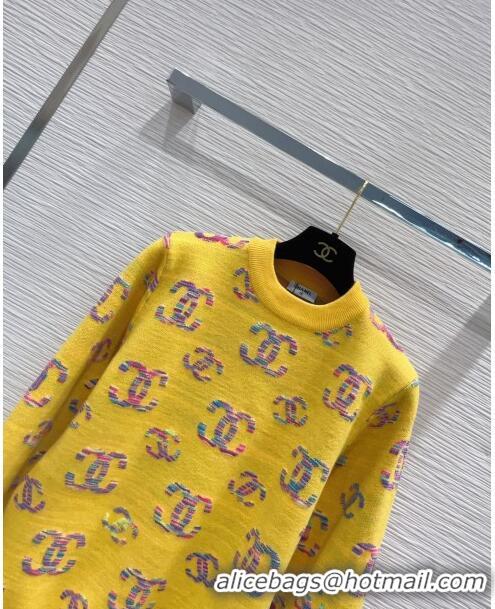 Best Price Chanel Wool Sweater CH11019 Yellow 2024