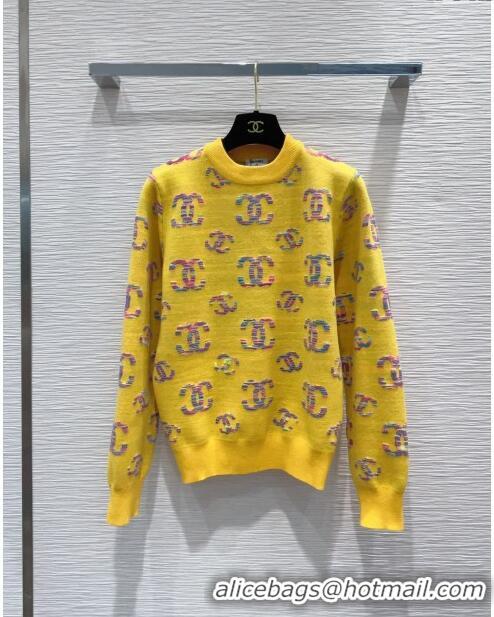 Best Price Chanel Wool Sweater CH11019 Yellow 2024