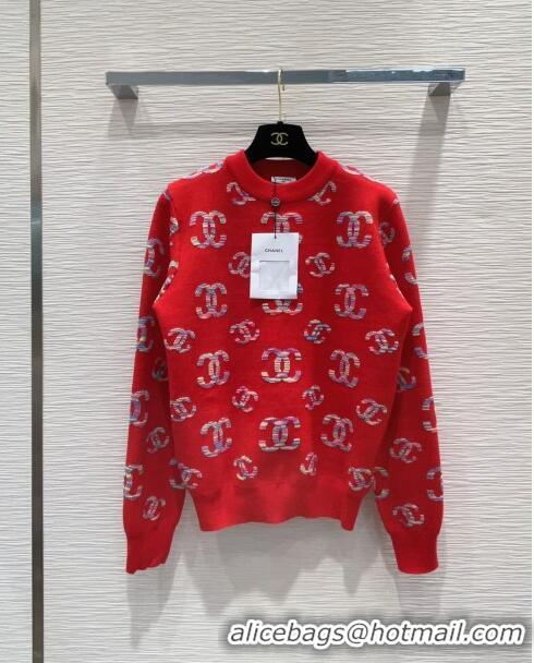 Reasonable Price Chanel Wool Sweater CH11018 Red 2024