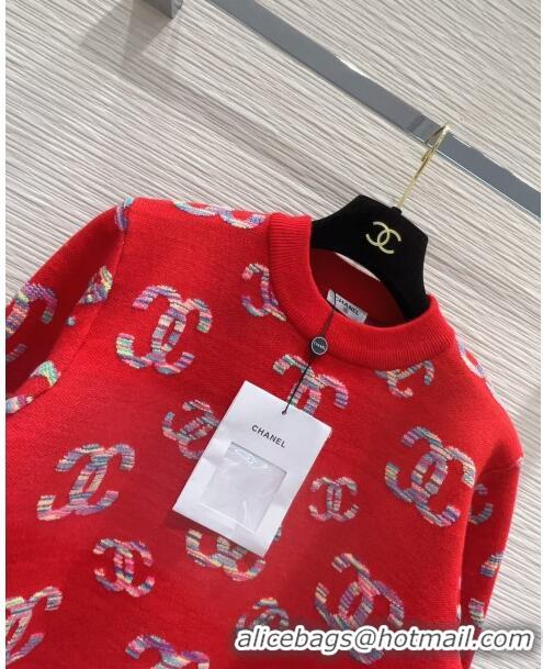 Reasonable Price Chanel Wool Sweater CH11018 Red 2024