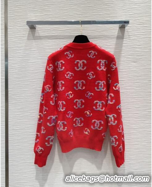 Reasonable Price Chanel Wool Sweater CH11018 Red 2024