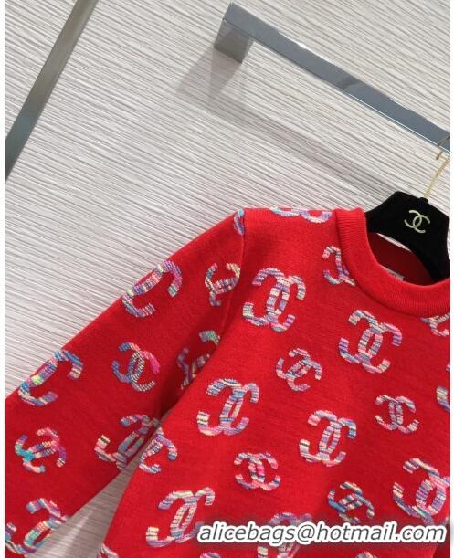 Reasonable Price Chanel Wool Sweater CH11018 Red 2024