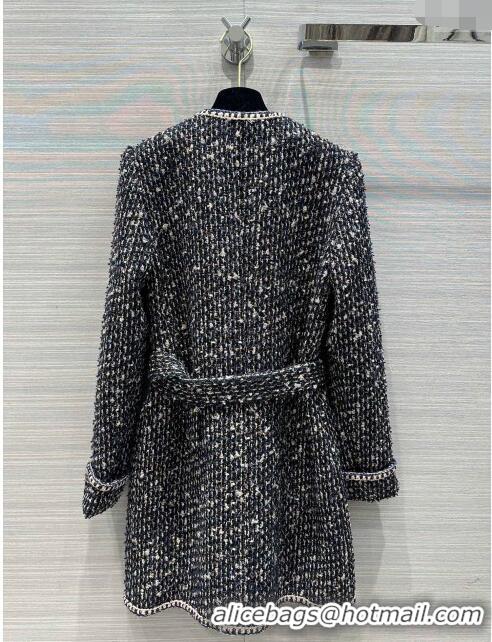 Grade Design Chanel Tweed Jacket Dress CH11038 Black 2024