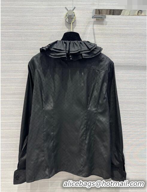 Traditional Discount Chanel Shirt CH11227 Black 2024