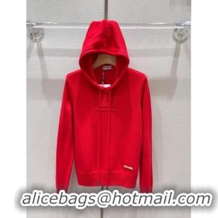 ​Good Quality Chanel Wool Sweater CH11304 Red 2024