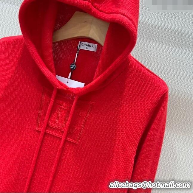 ​Good Quality Chanel Wool Sweater CH11304 Red 2024