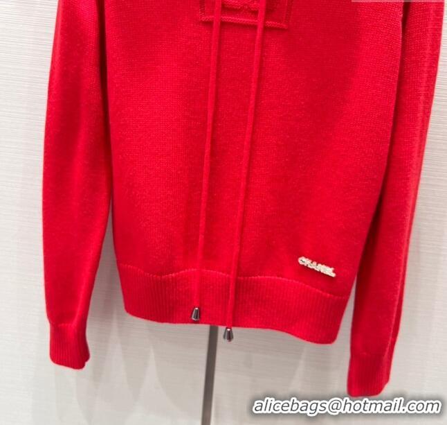 ​Good Quality Chanel Wool Sweater CH11304 Red 2024