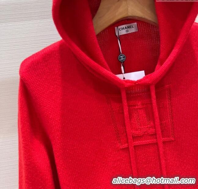 ​Good Quality Chanel Wool Sweater CH11304 Red 2024