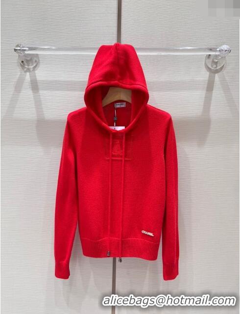 ​Good Quality Chanel Wool Sweater CH11304 Red 2024