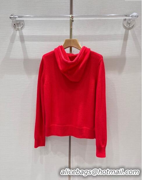 ​Good Quality Chanel Wool Sweater CH11304 Red 2024