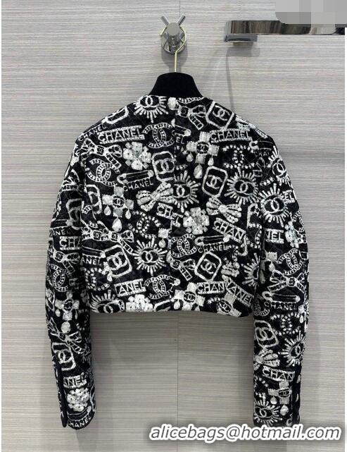 Well Crafted Chanel Coco Neige Padded Jacket CH11911 Black 2024