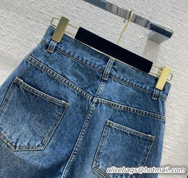 Famous Brand Chanel Coco Denim Jeans CH12214 Blue 2024